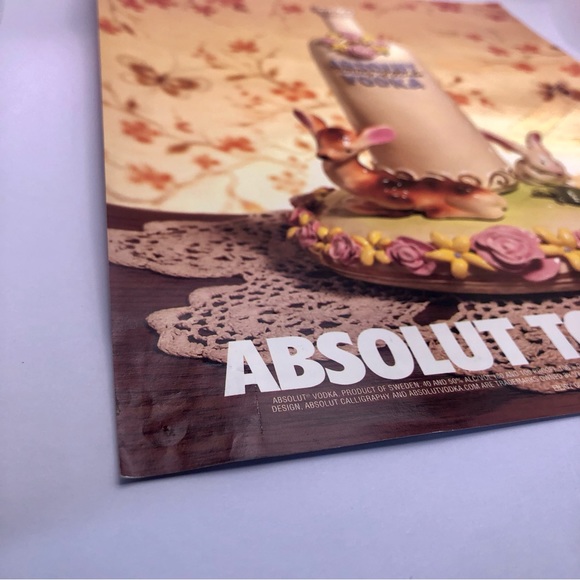 🟢[Absolut Vodka] ABSOLUT TCHOTCHKE Original 1998 Vintage Magazine Advertisement - Picture 6 of 16